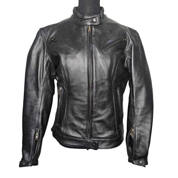 Jackets & Blazers - WOMEN'S MOTORCYCLE JACKETS, Black, Size Small, NEW